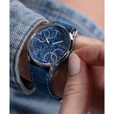 Reloj Guessde mujer g stitch color azul